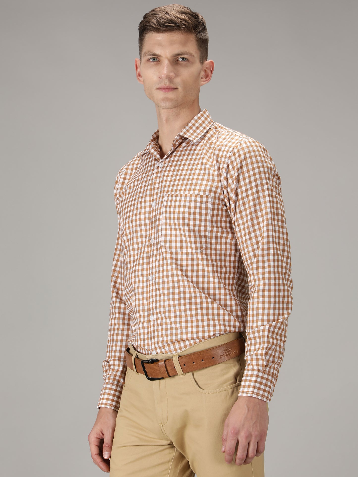 Men Regular Fit Printed Formal Shirt
