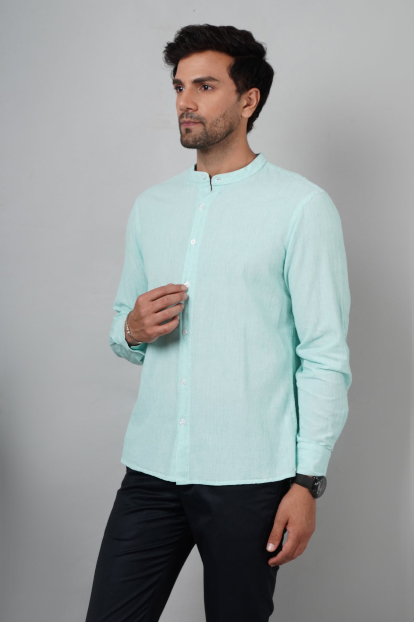 Men Regular Fit Checkered Formal Shirt