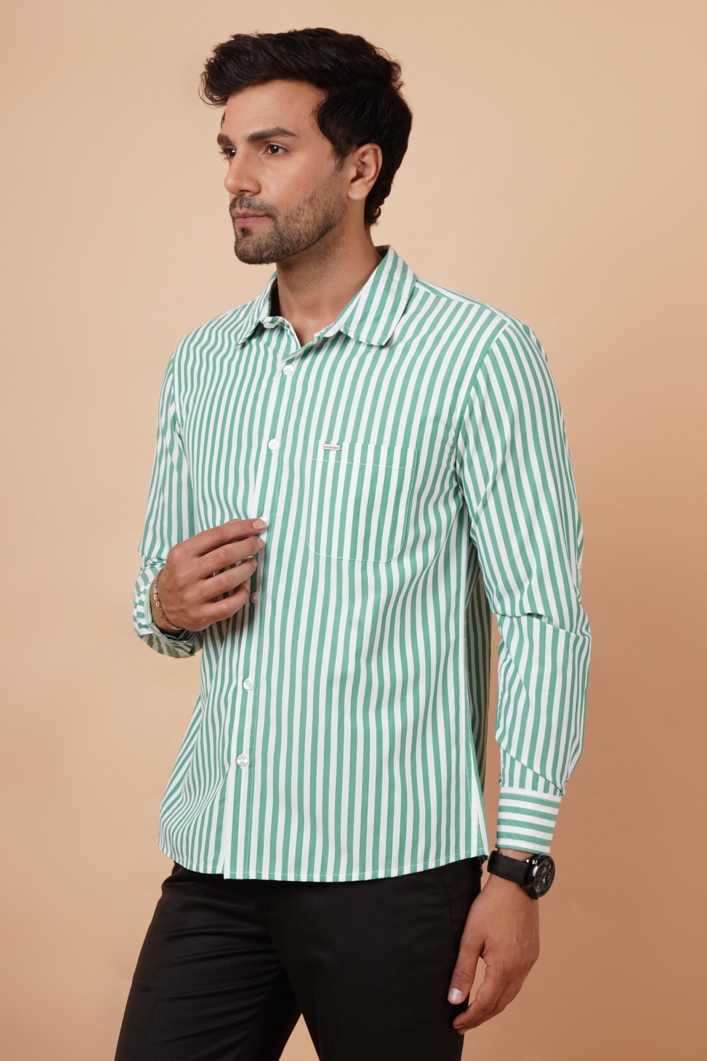 Men Regular Fit Printed Formal Shirt