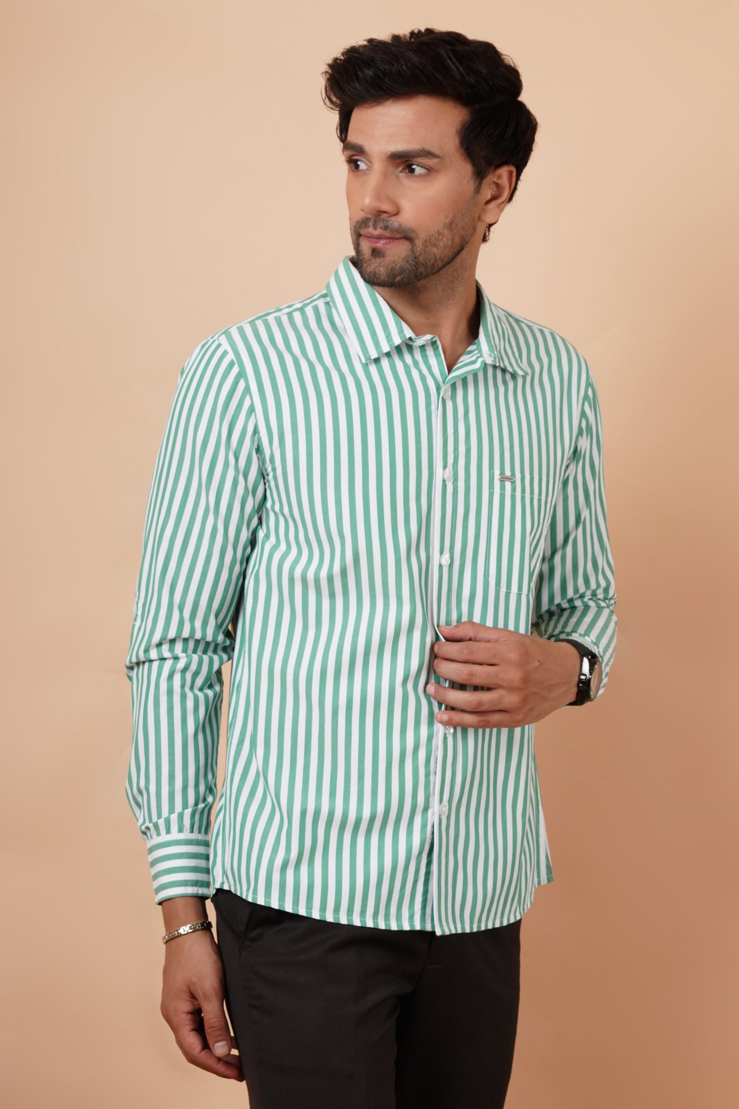 Men Regular Fit Printed Formal Shirt