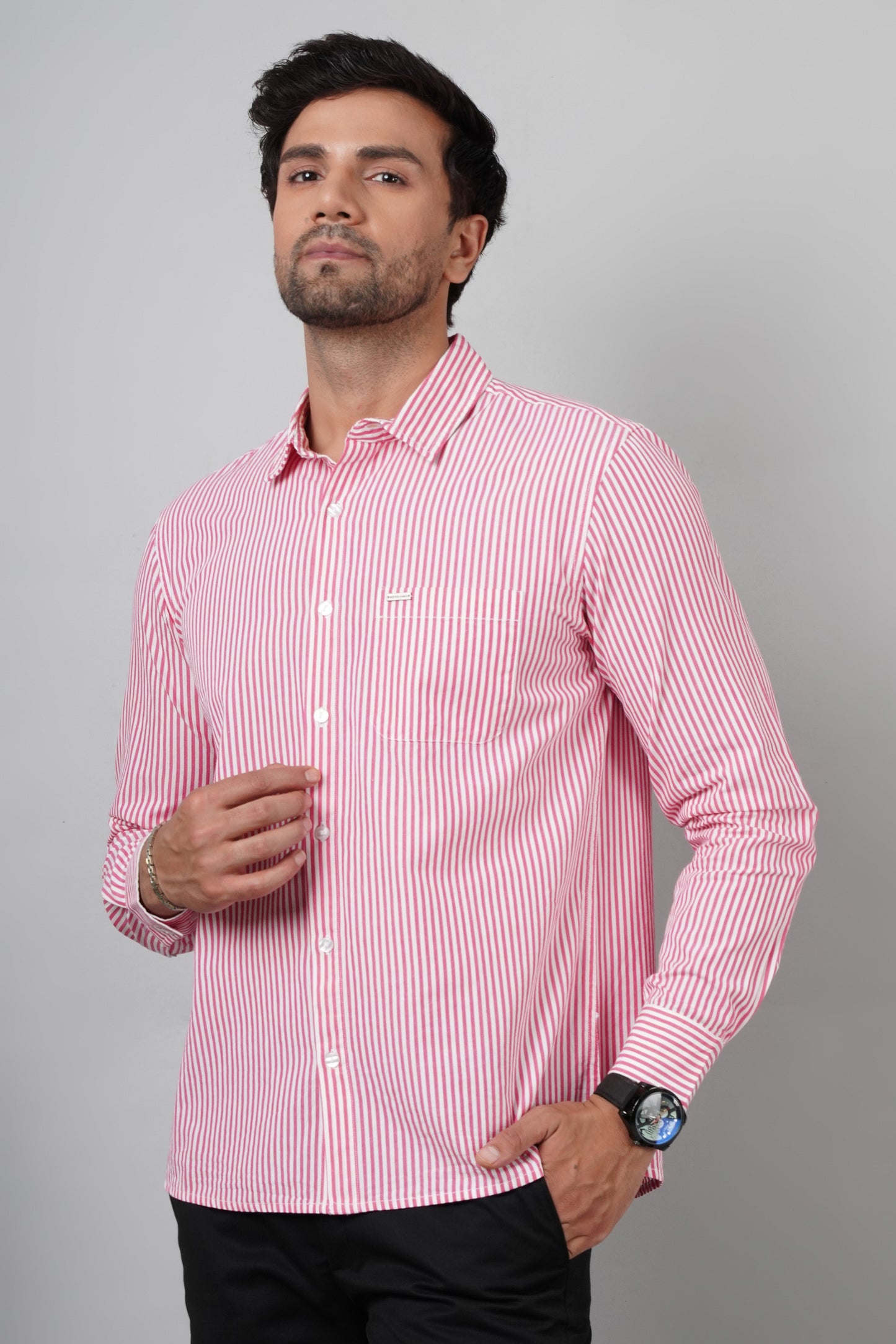 Men Regular Fit Printed Formal Shirt