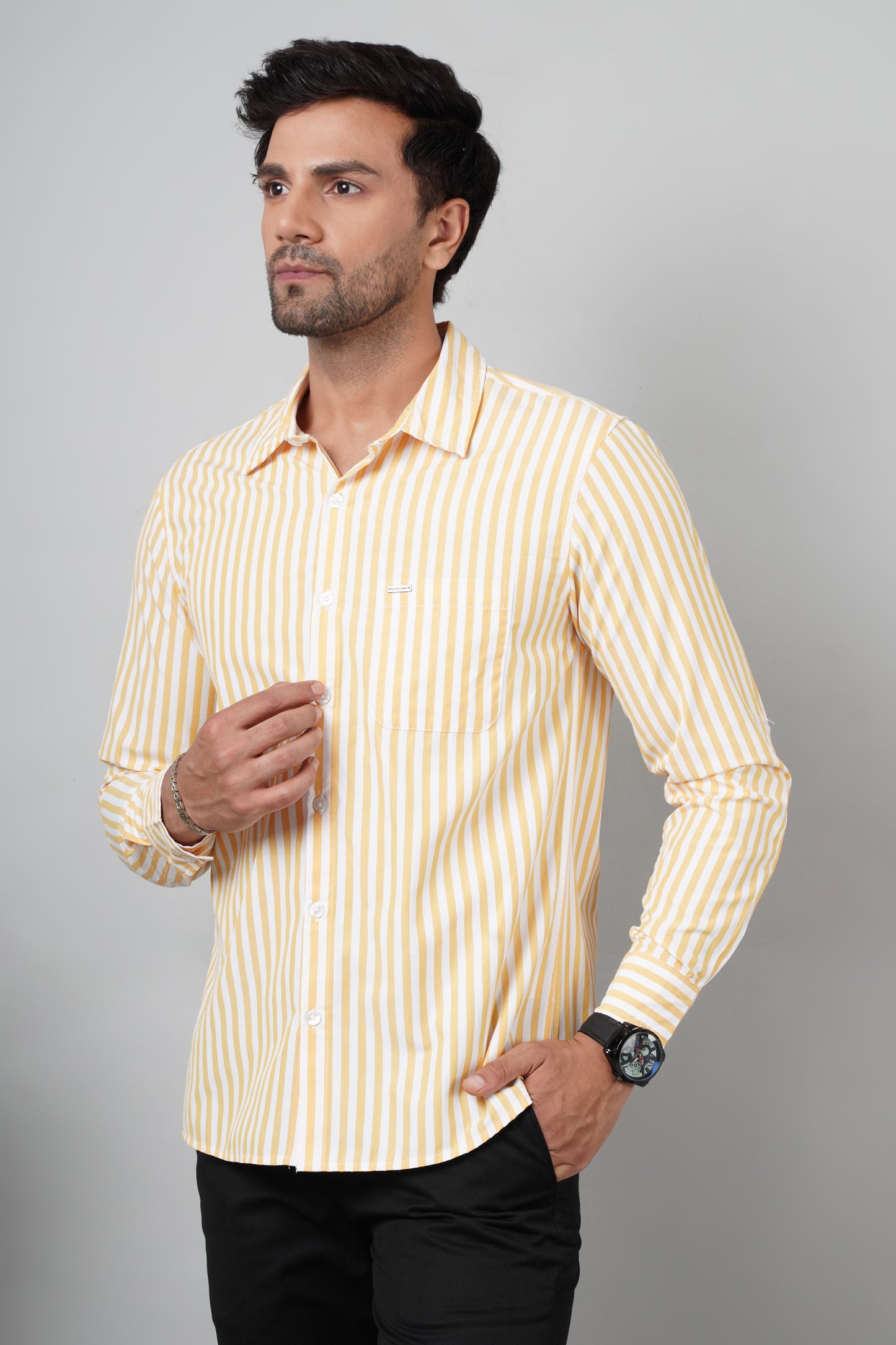 Men Regular Fit Printed Formal Shirt