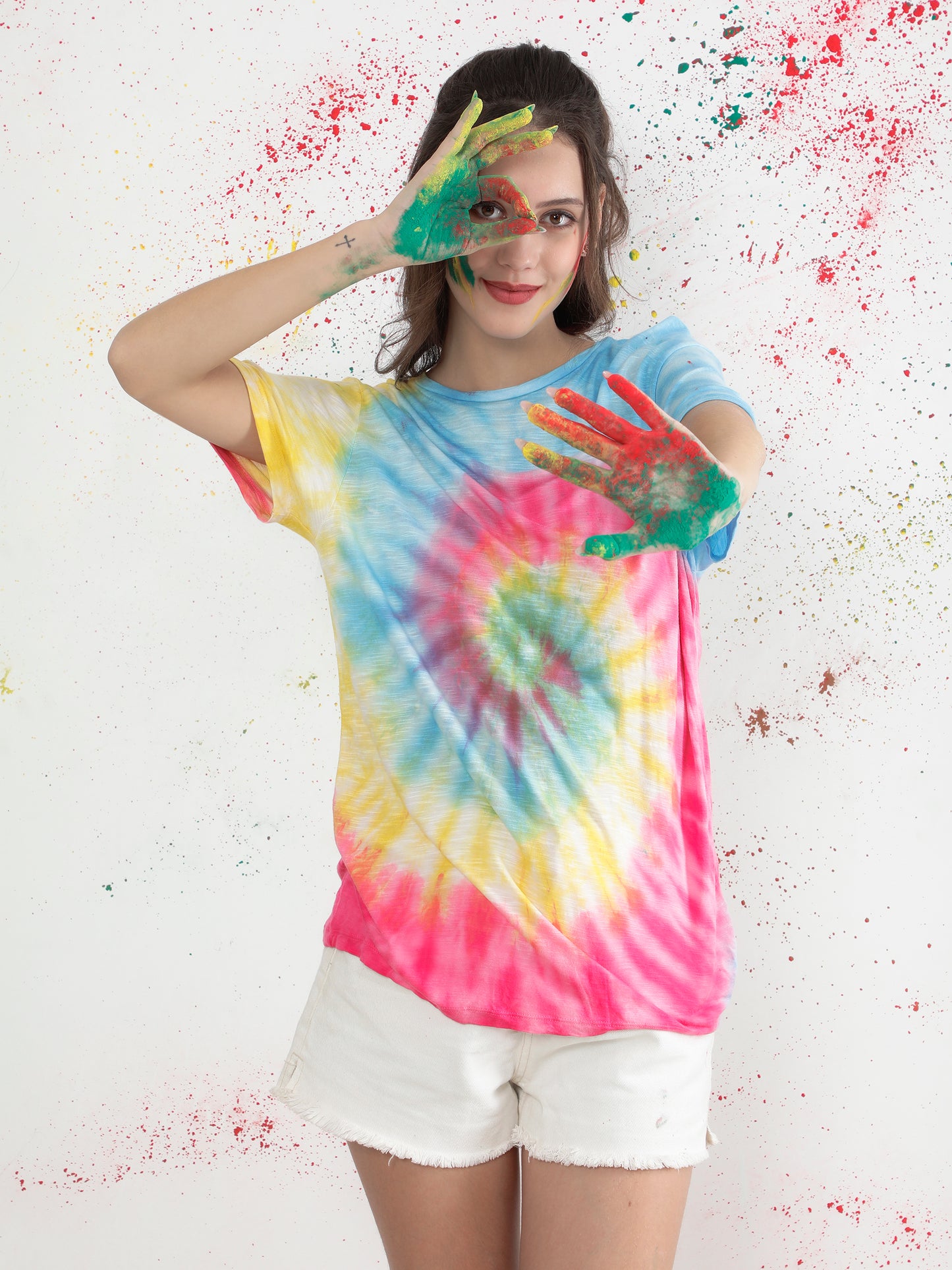 Festival Of Colors Tie-Dye T-Shirt