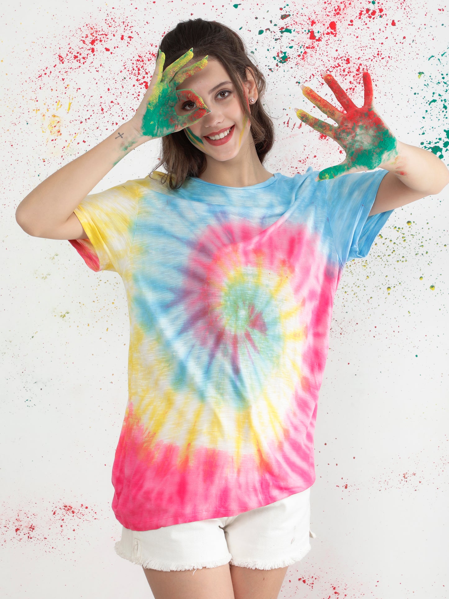 Festival Of Colors Tie-Dye T-Shirt
