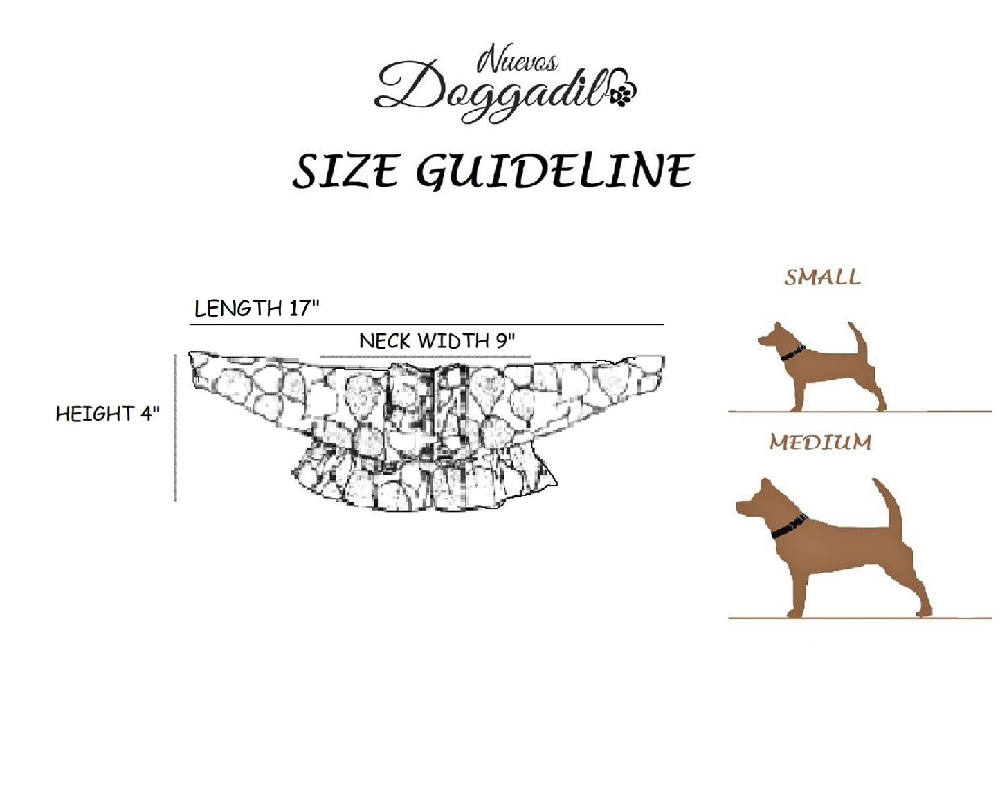 NUEVOS DOGGADIL Printed Cotton Frilled Pet Bandana | Frill Bib for Dog and Cat | Pet Neck Scarf_ Multi Color