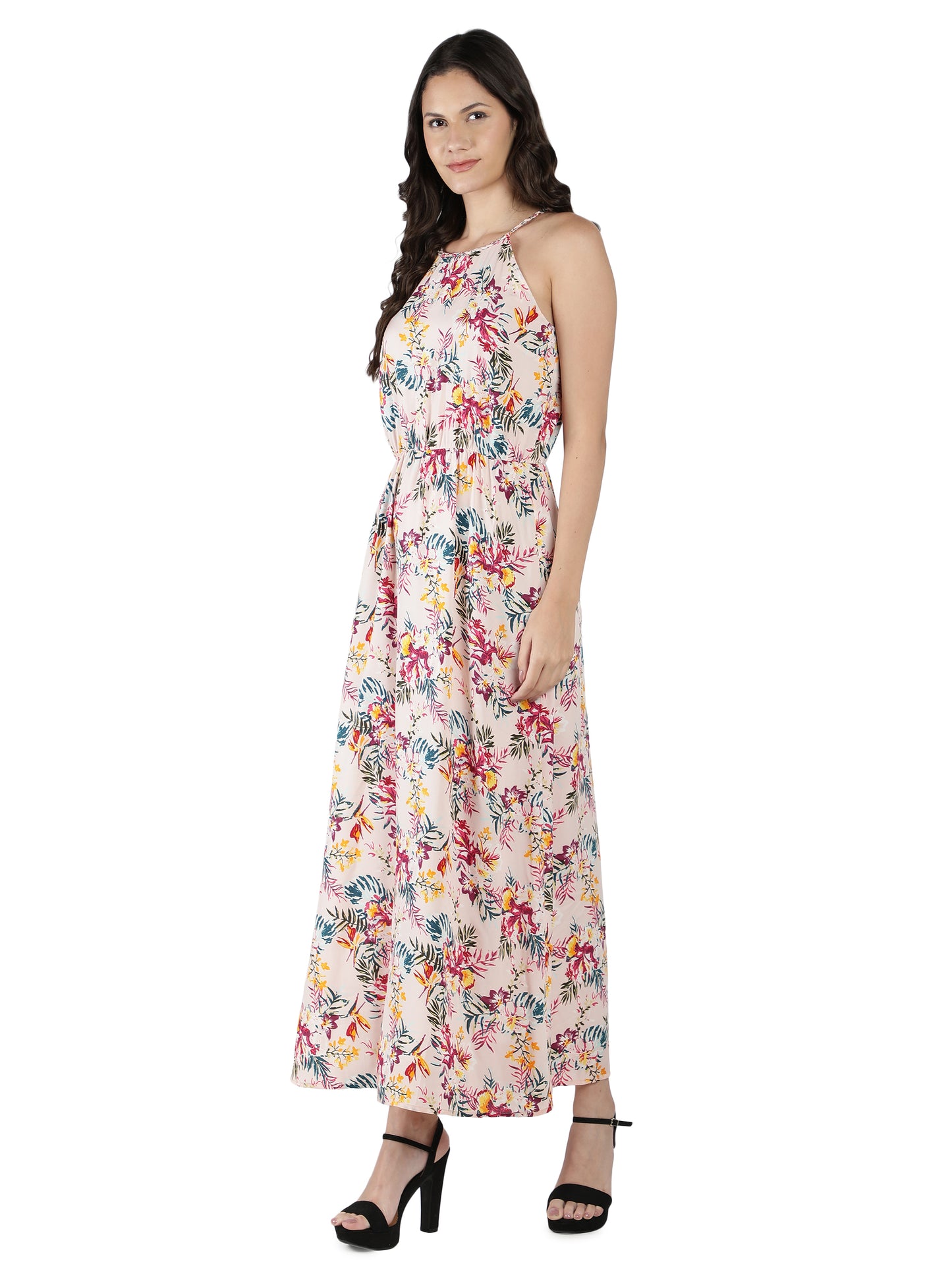 Women Maxi Multicolor Dress