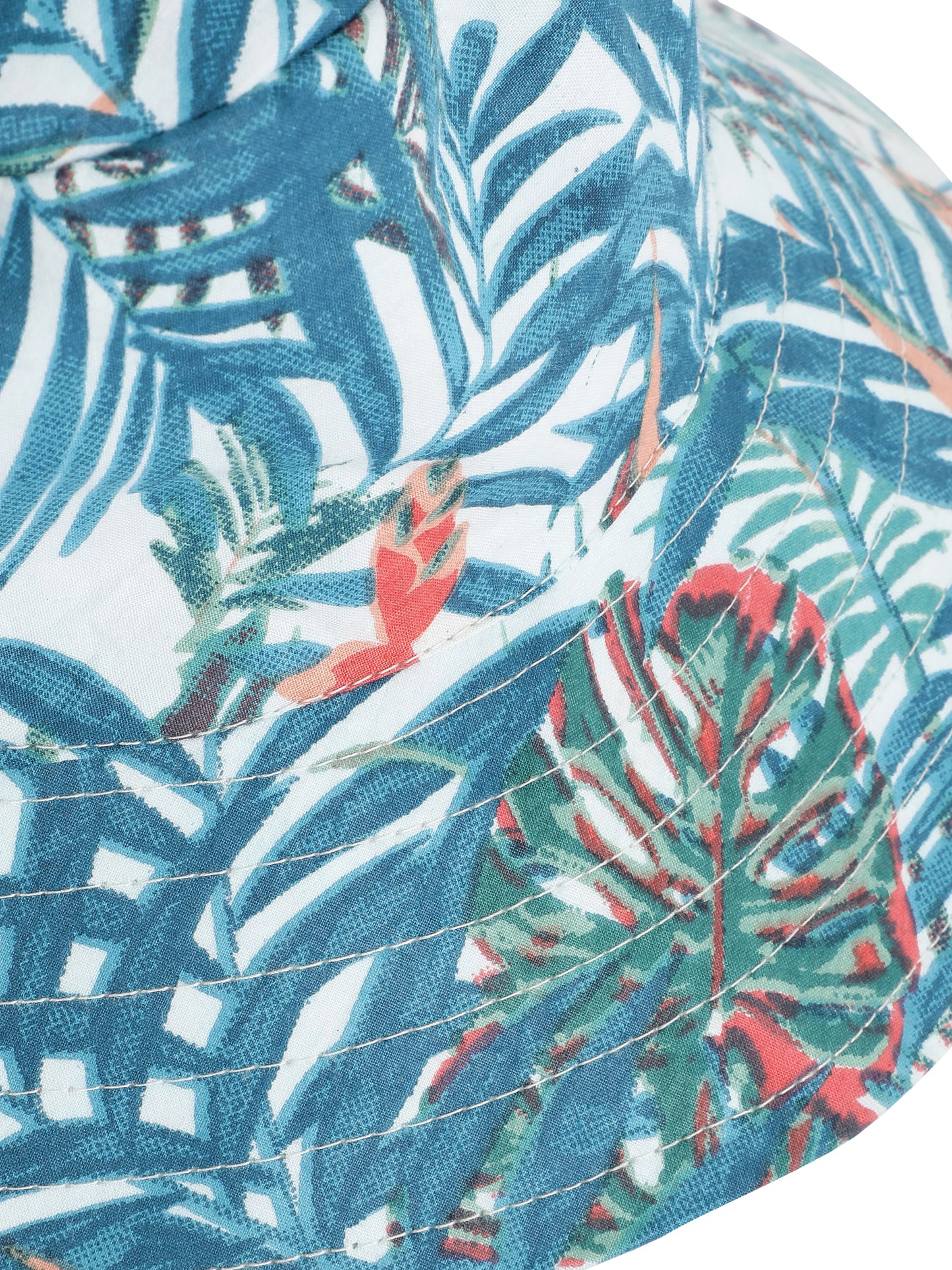 NUEVOSDAMAS Women Cotton Leaf Printed Sun Hat