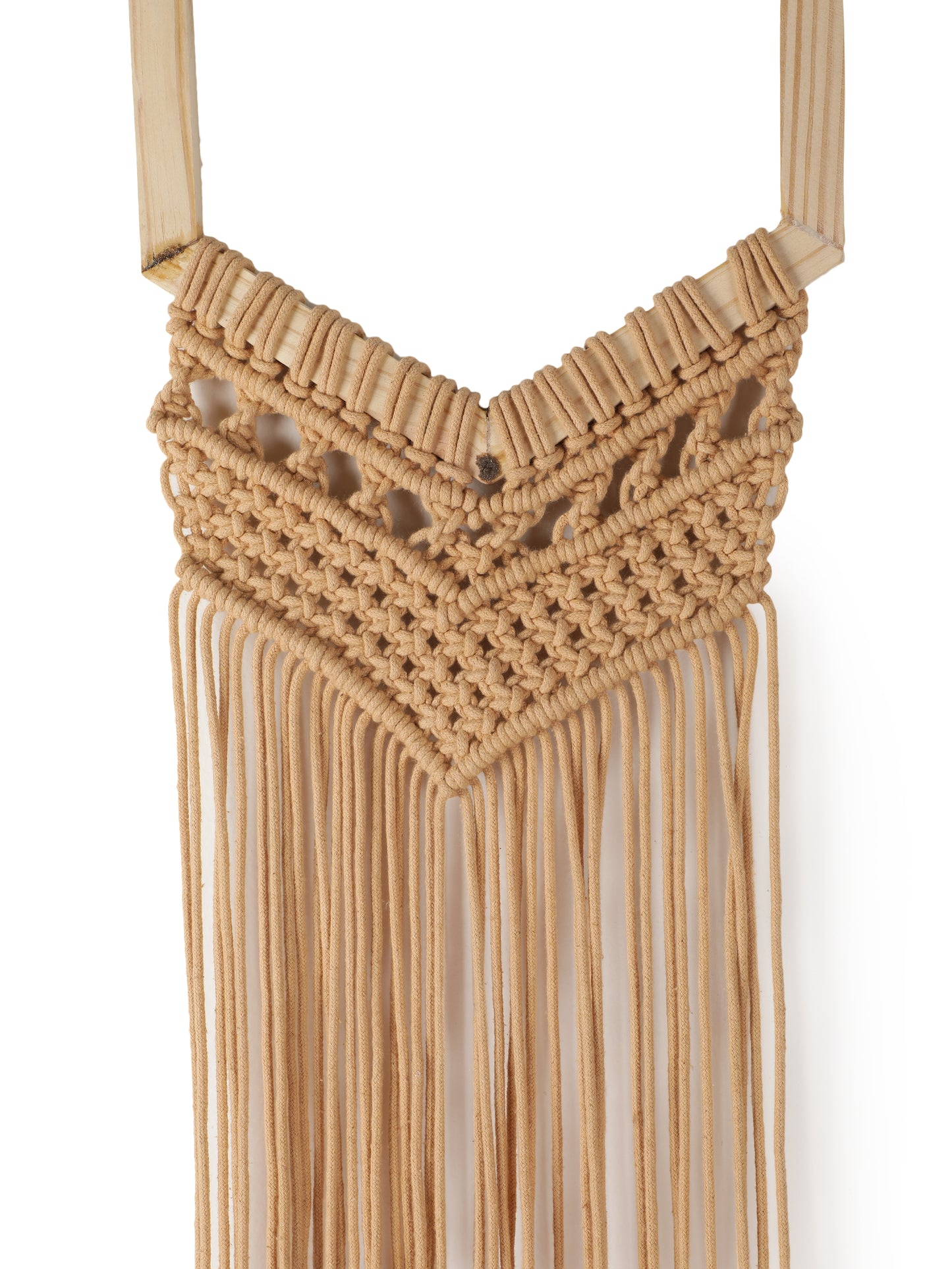 Macrame Wall Hanging Decor | Boho Wall Décor | Handmade Wall Hanger | Wall Hanging for Living Room | Bed Room_ Ivory