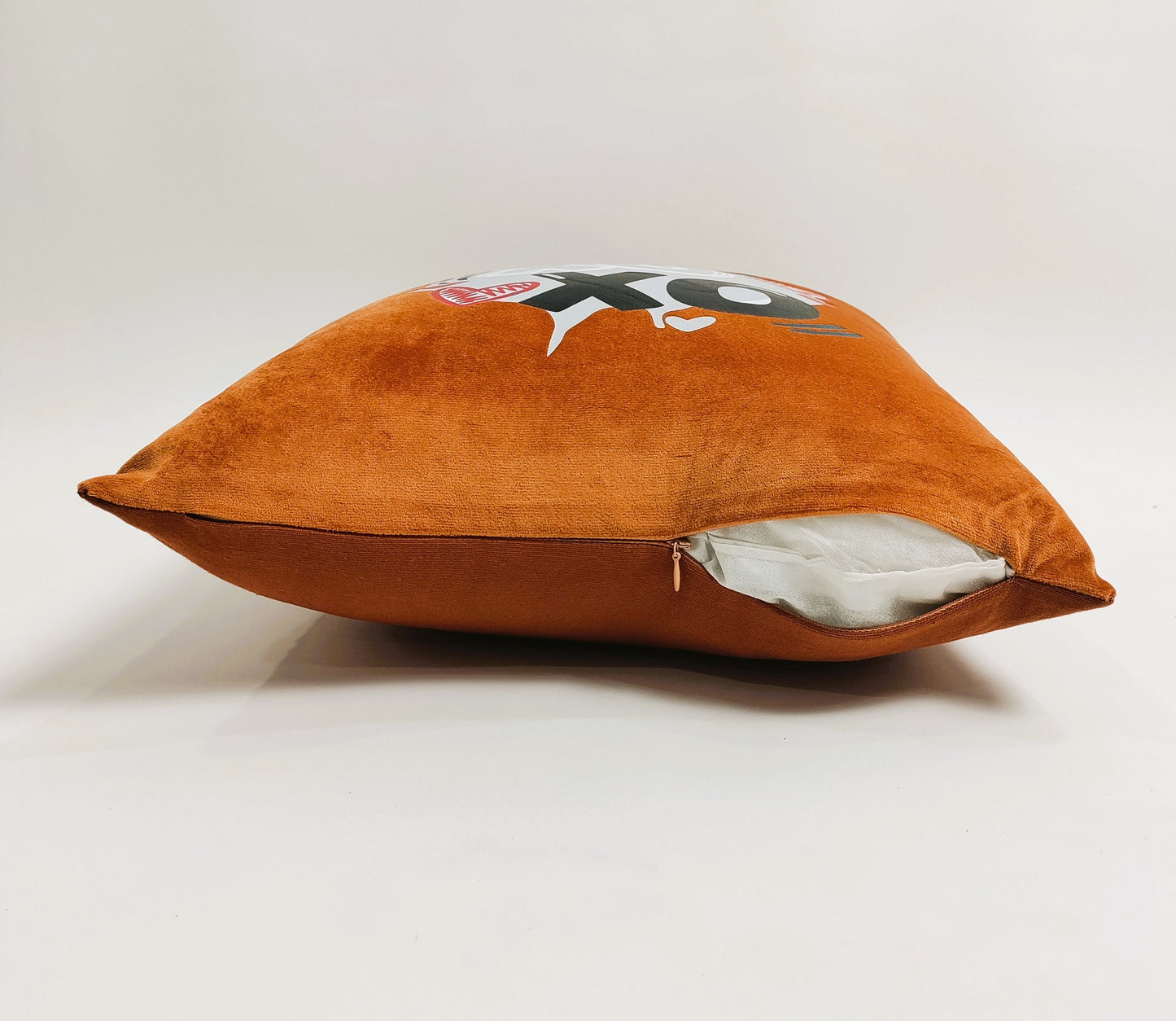 Valentine's Day Printed Cushion Gift Set Combo | Valentine Gift for Boyfriend Girlfriend | Couples Gift for Him/Her_Rust