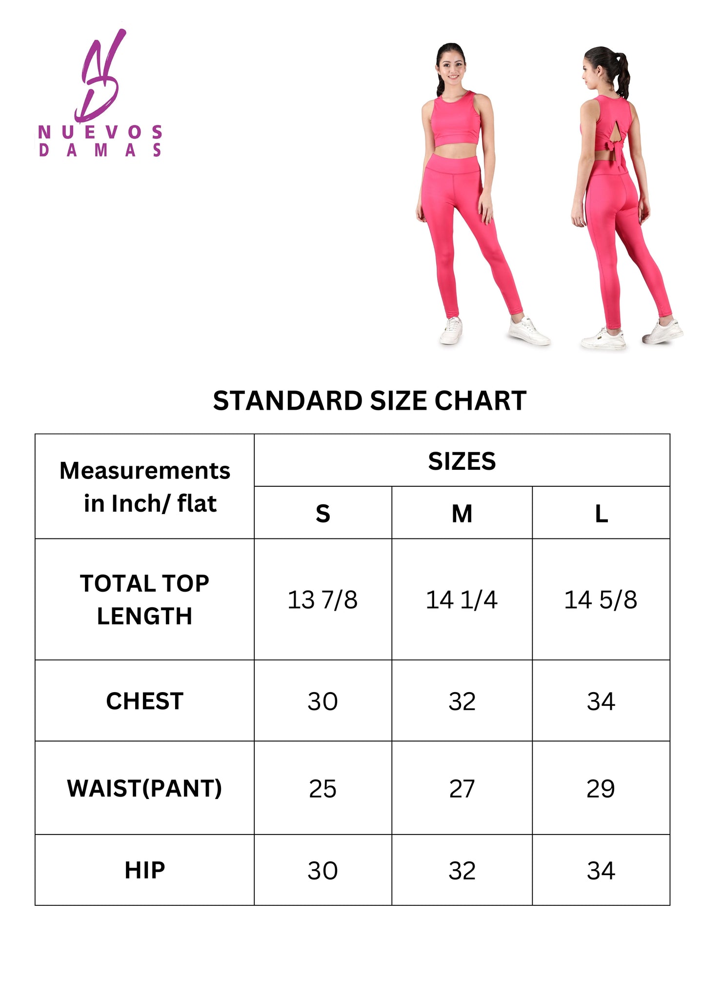 NUEVOSDAMAS Women Solid Pink Active WearTracksuit | Gym Wear Padded Top And Bottom Set | Dry Fit Women Active Wear Combo Set