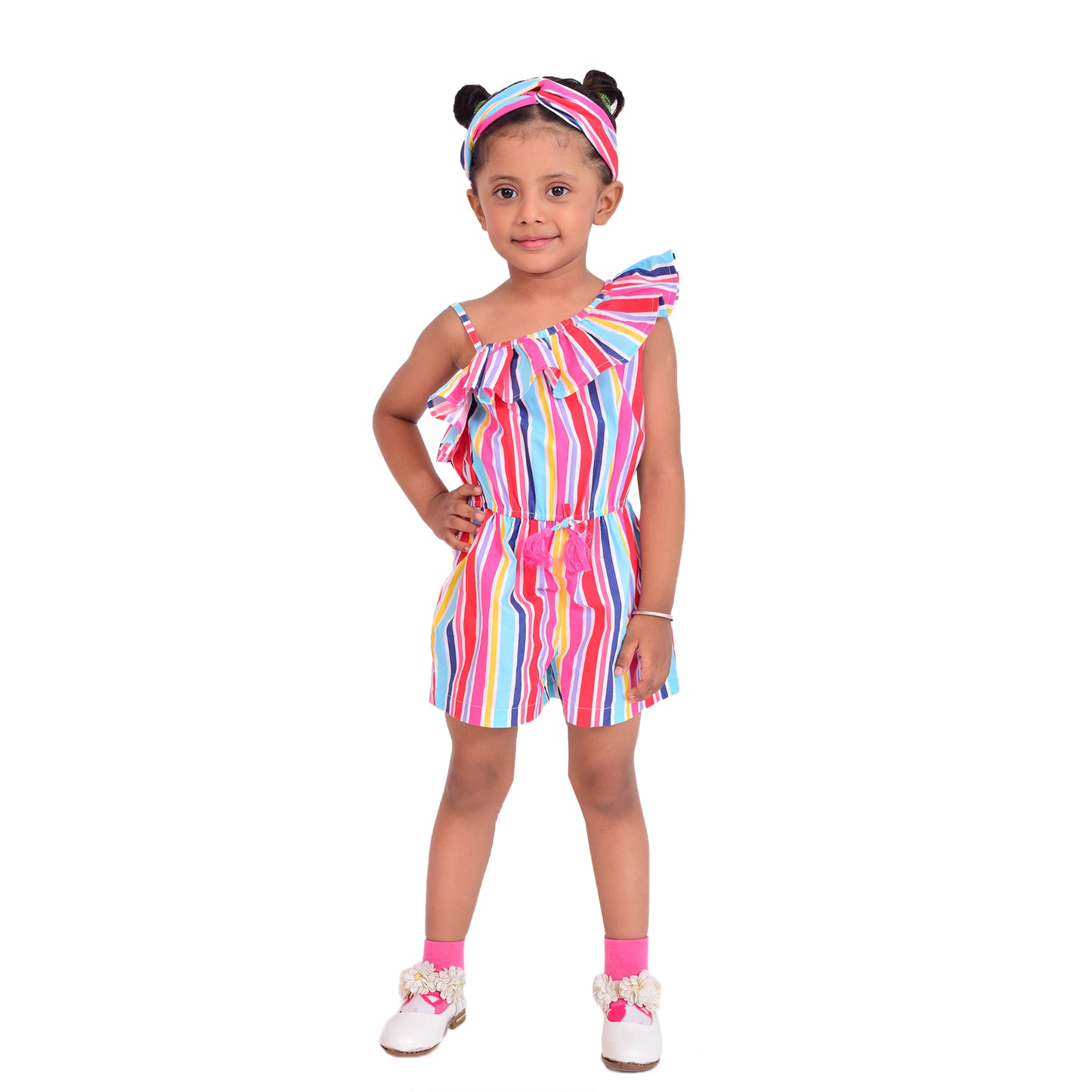 Romper For Girls Casual Striped Pure Cotton freeshipping - NUEVOSDAMAS