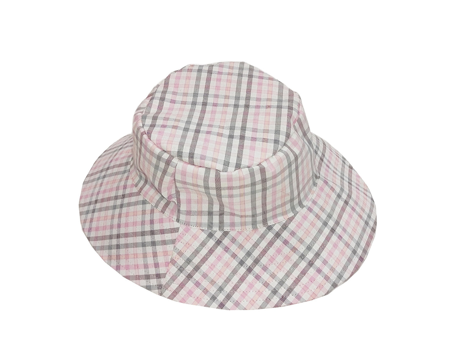 NUEVOSDAMAS Women Crepe Checkered Printed Hat