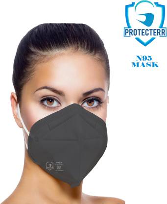 PROTECTERR MAK-N95 (Black, Free Size)
