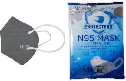 PROTECTERR MAK-N95 (Black, Free Size)