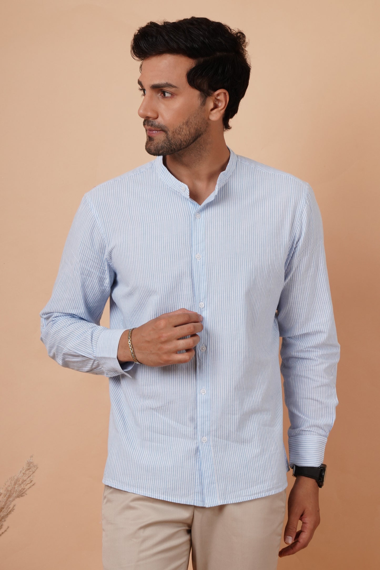 Men Regular Fit Checkered Formal Shirt