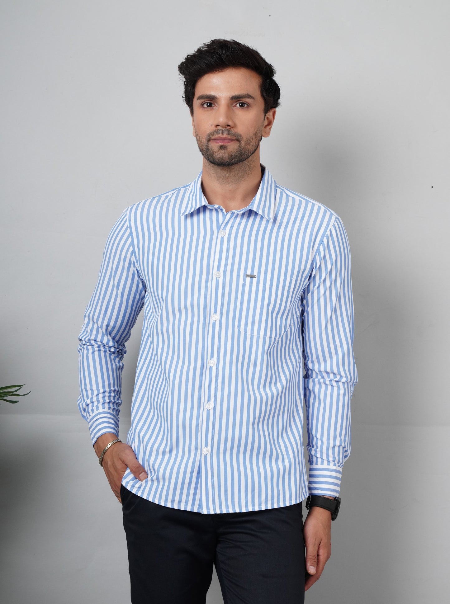Men Regular Fit Printed Formal Shirt