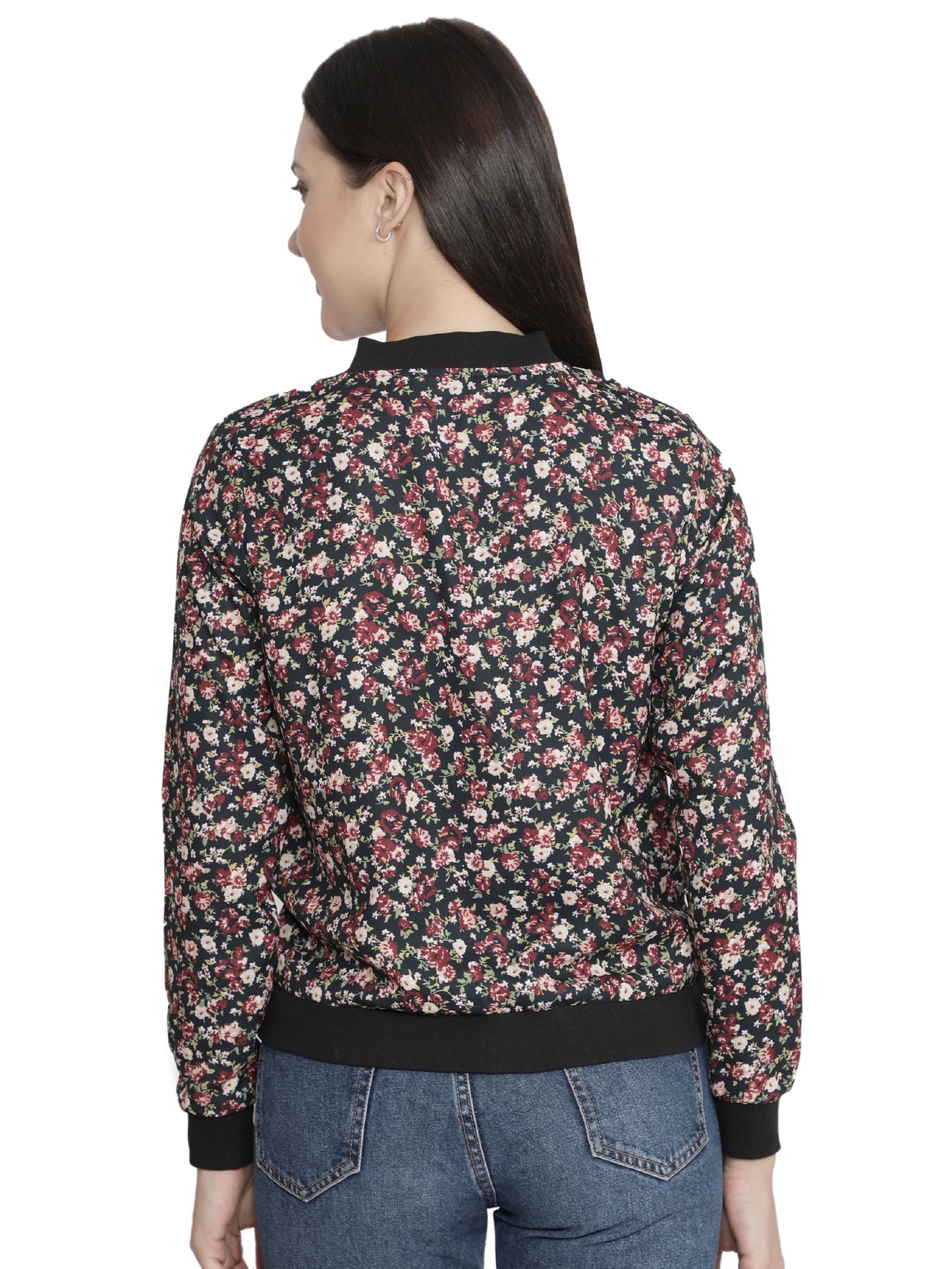 Nuevosdamas Woman's Bomber Jacket Multicolored