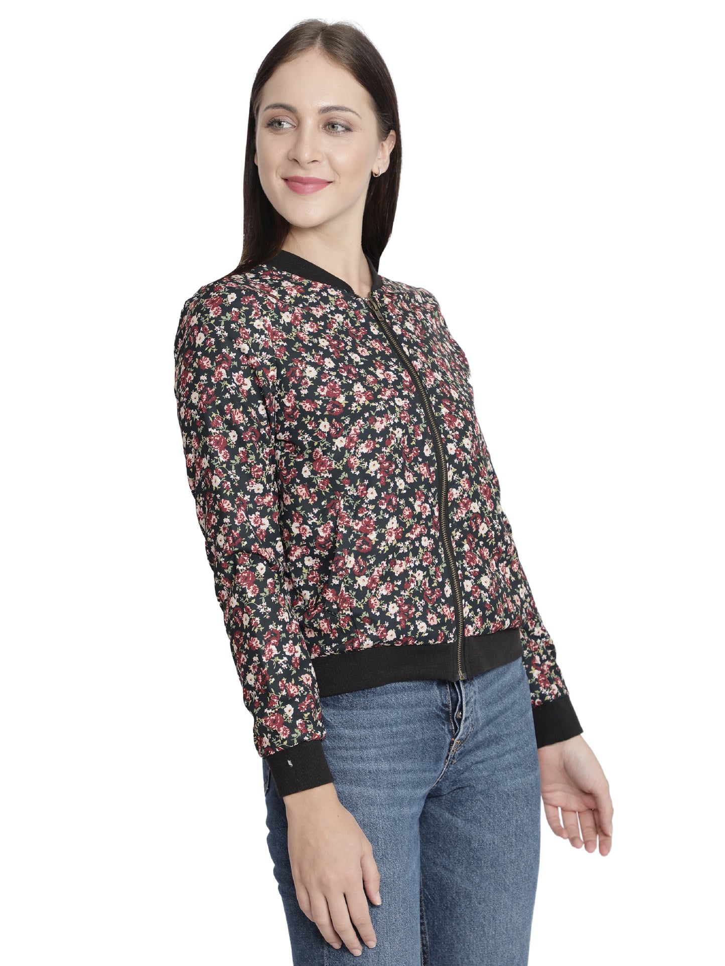 Nuevosdamas Woman's Bomber Jacket Multicolored