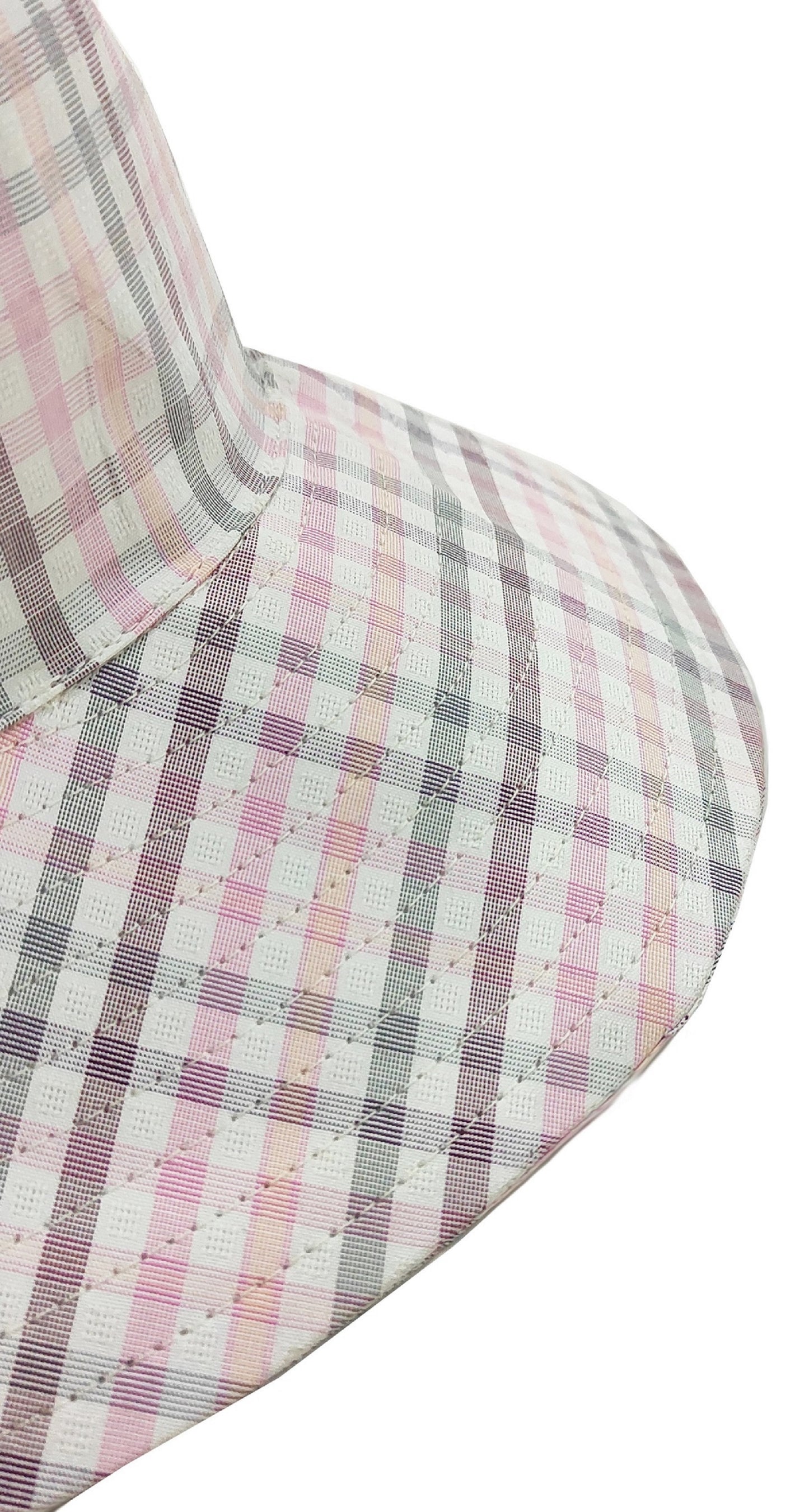 NUEVOSDAMAS Women Crepe Checkered Printed Hat