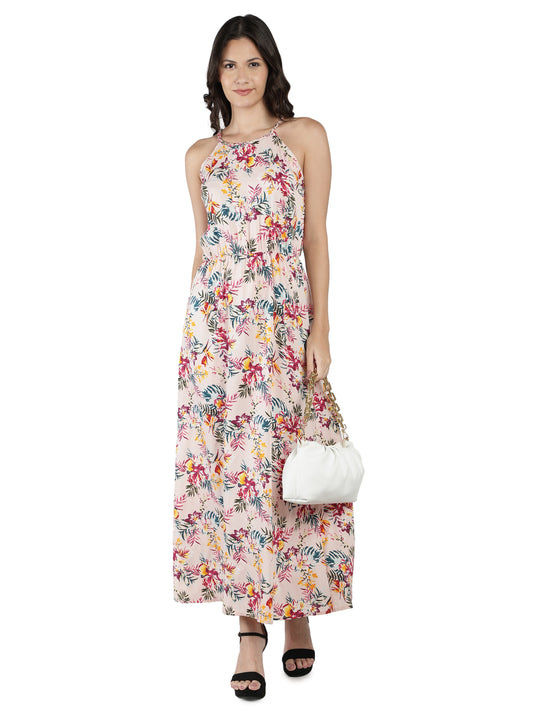 Women Maxi Multicolor Dress