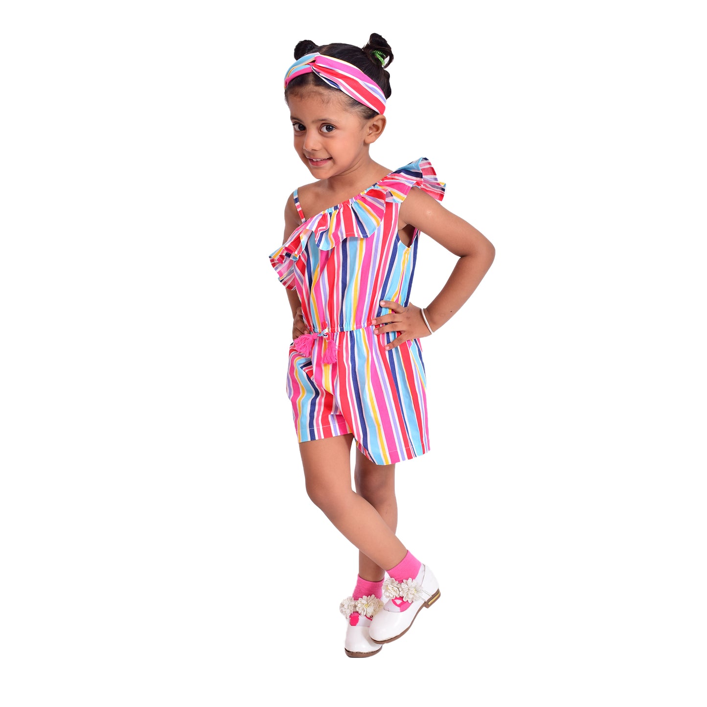 Romper For Girls Casual Striped Pure Cotton freeshipping - NUEVOSDAMAS