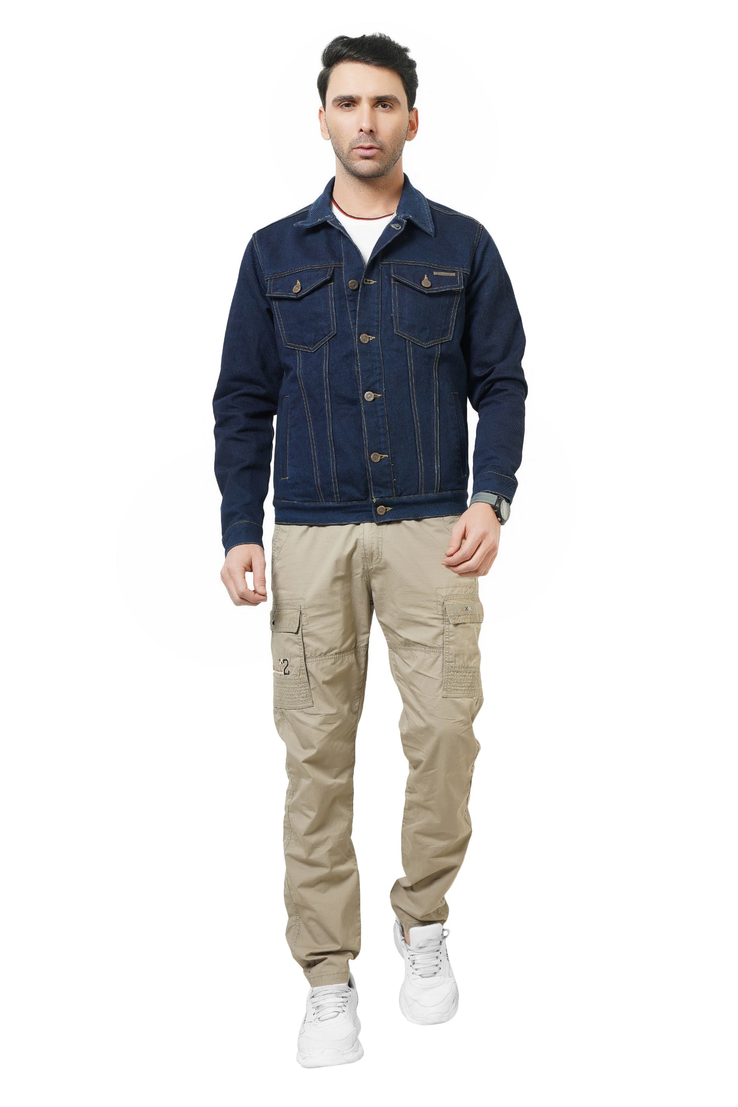 NUEVOSPORTA DARK BLUE DENIM JACKET