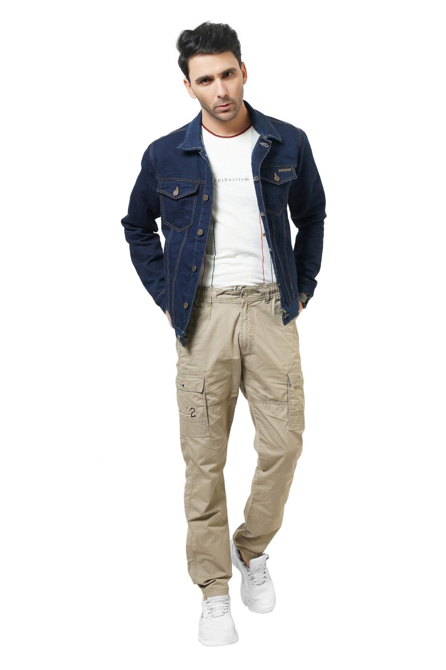 NUEVOSPORTA DARK BLUE DENIM JACKET