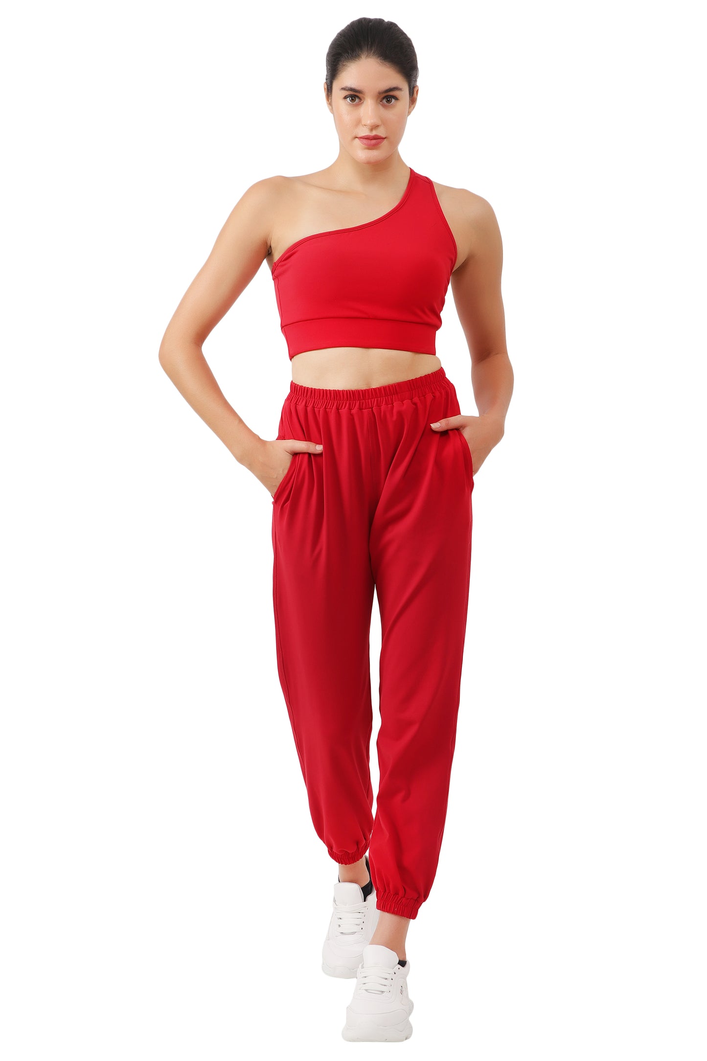 NUEVOSDAMAS DRY FIT MAROON PADDED BRA TOP AND BOTTOM SET