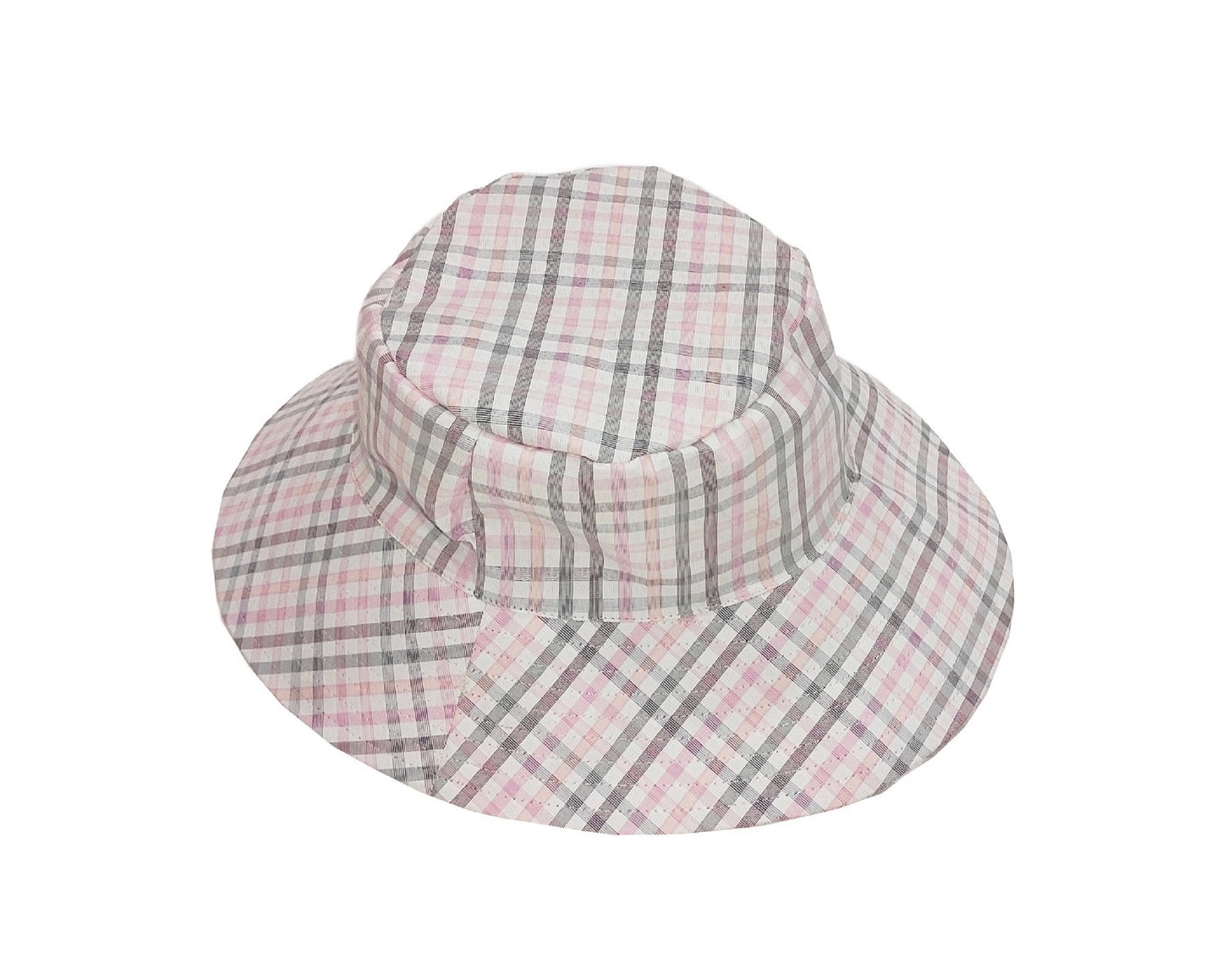 NUEVOSDAMAS Women Crepe Checkered Printed Hat